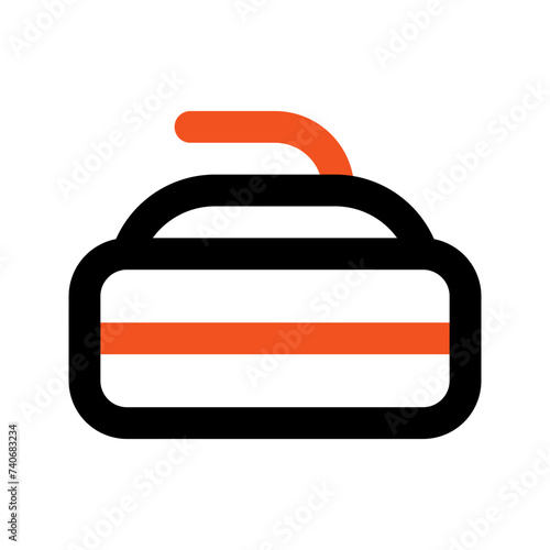 curling line icon
