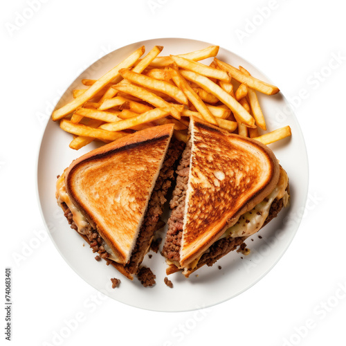 Delicious Patty Melt Sandwi...