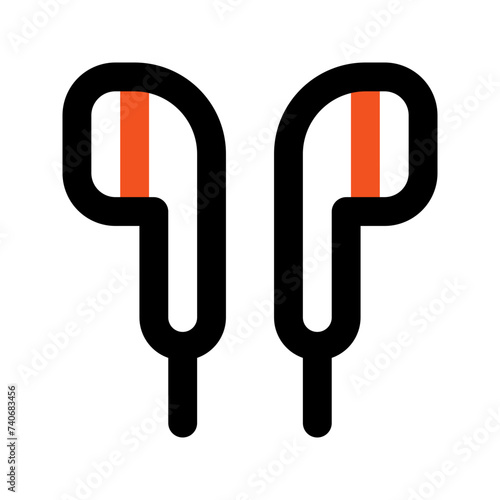 earphone line icon