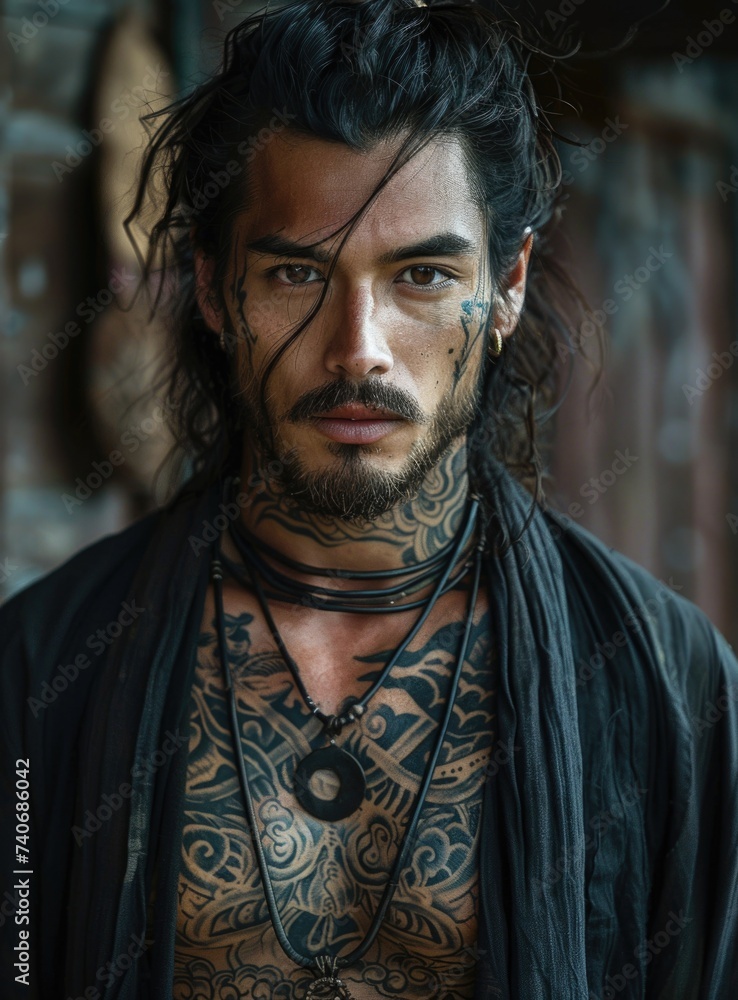 Personal expression: tattoo in a man, symbol of individuality, unique identity and creative self-expression, body art and personal style, embracing diversity and authenticity Personal expression: tattoo in a man, symbol of individuality, unique identity and creative self-expression, body art and personal style, embracing diversity and authenticity