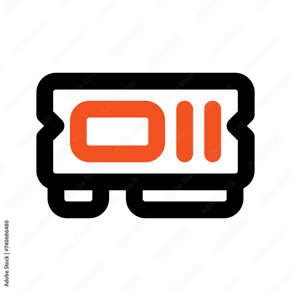 ram line icon ram line icon