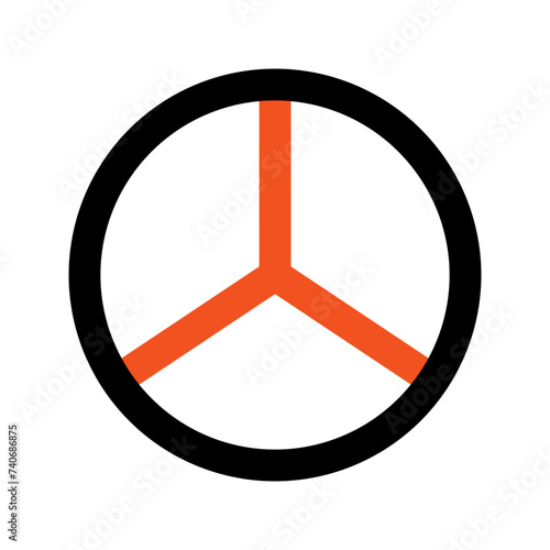 segmentation line icon