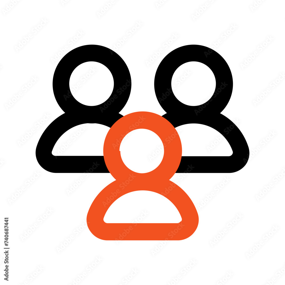 team line icon team line icon