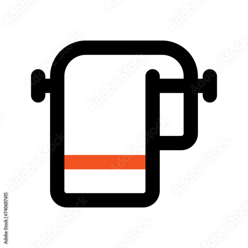 towel line icon