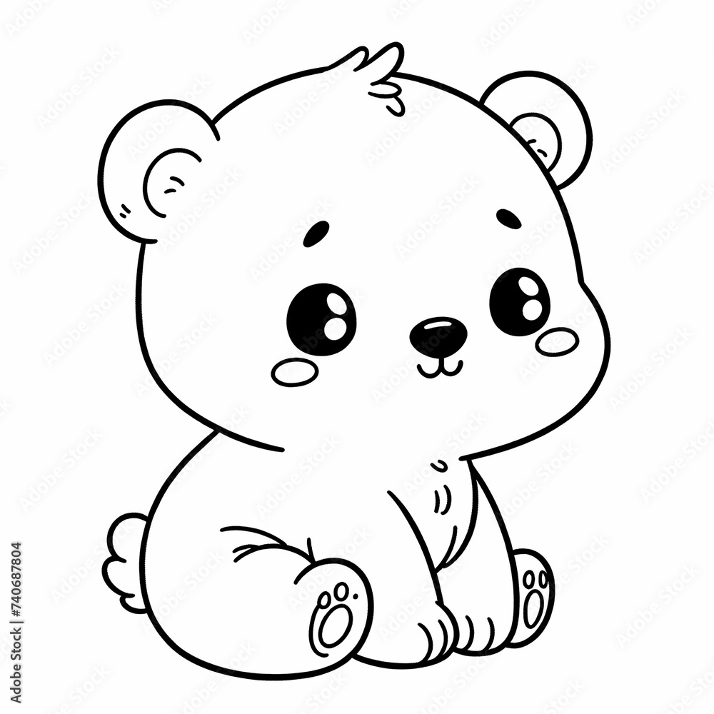 Cute coloring pictures of animals Cute coloring pictures of animals