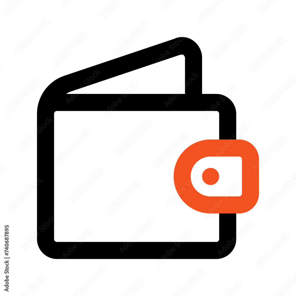 wallet line icon wallet line icon