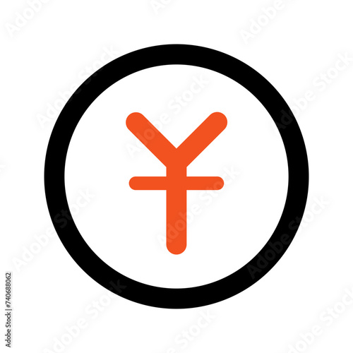 yen line icon