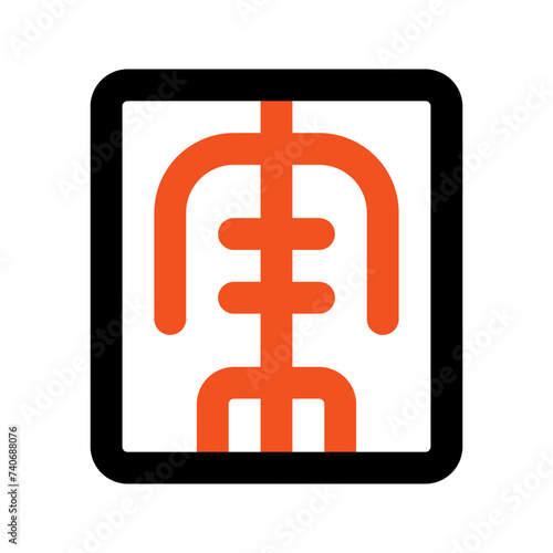 x ray line icon