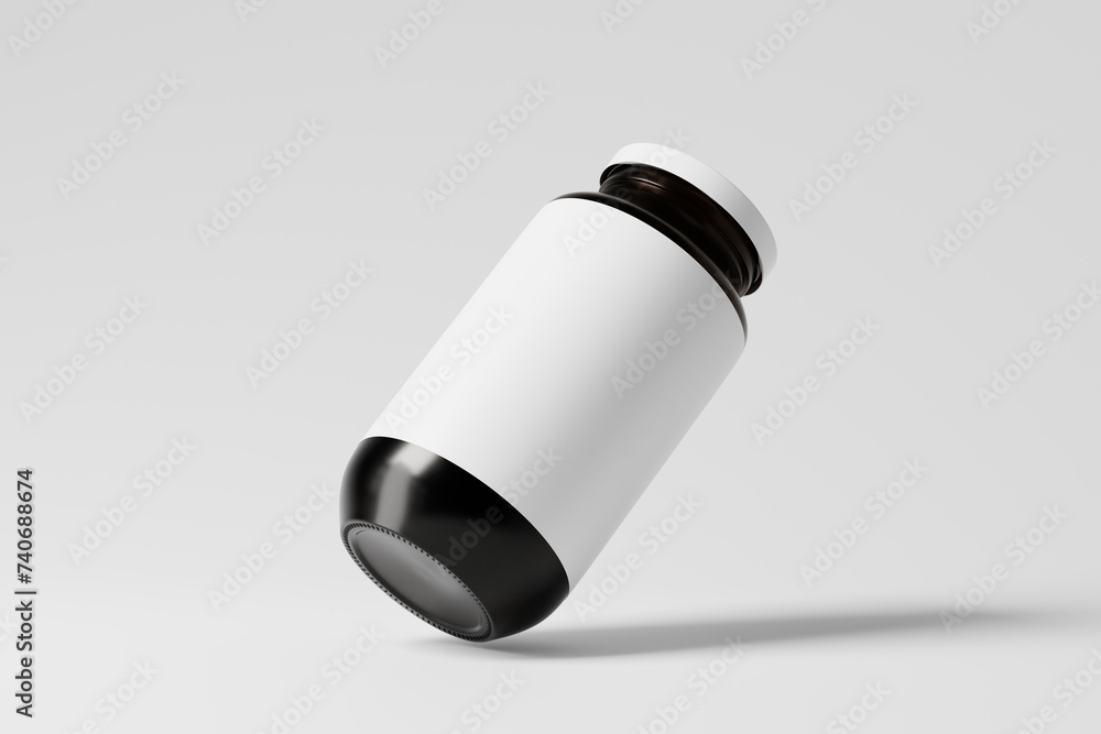 1L or 1.5L Large Jar Mockup 1L or 1.5L Large Jar Mockup