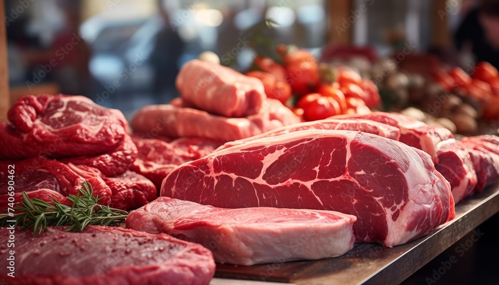 meat display meat display
