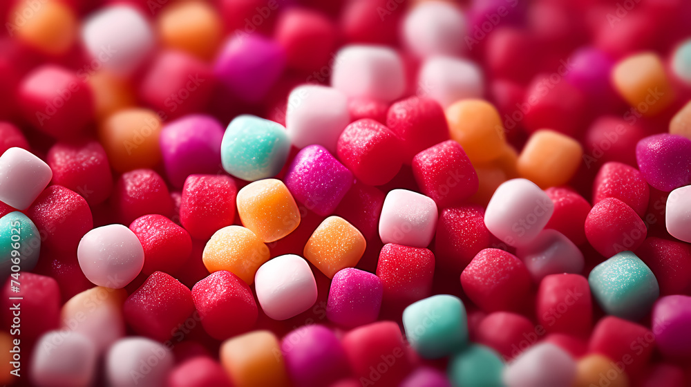 Colorful candy background Colorful candy background