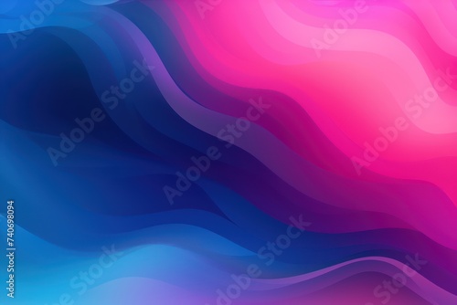 Blended colorful dark pink and blue geadient abstract banner background