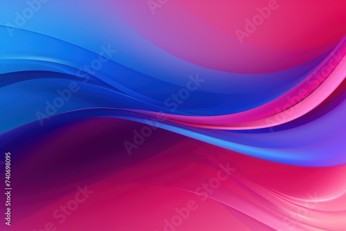 Blended colorful dark pink and blue geadient abstract banner background