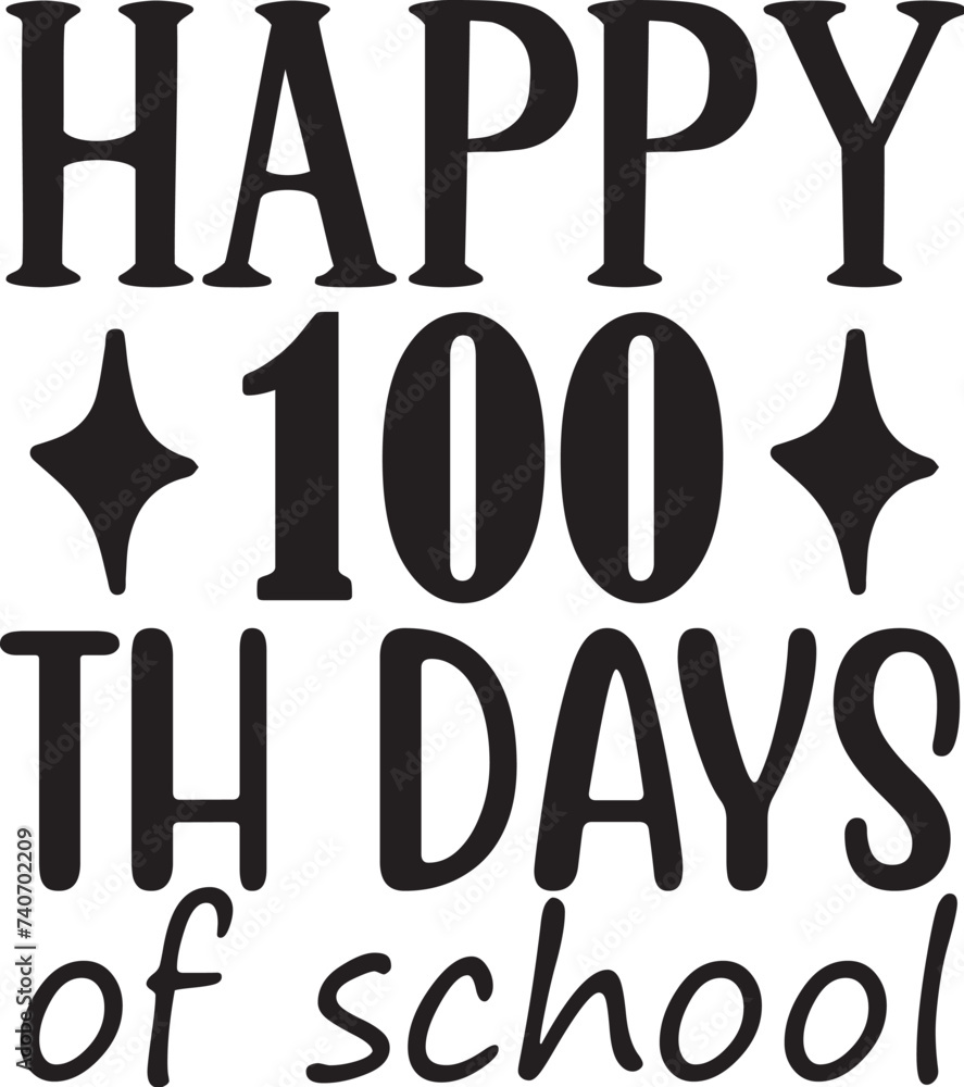happy 100 th days of school. happy 100 th days of school.
