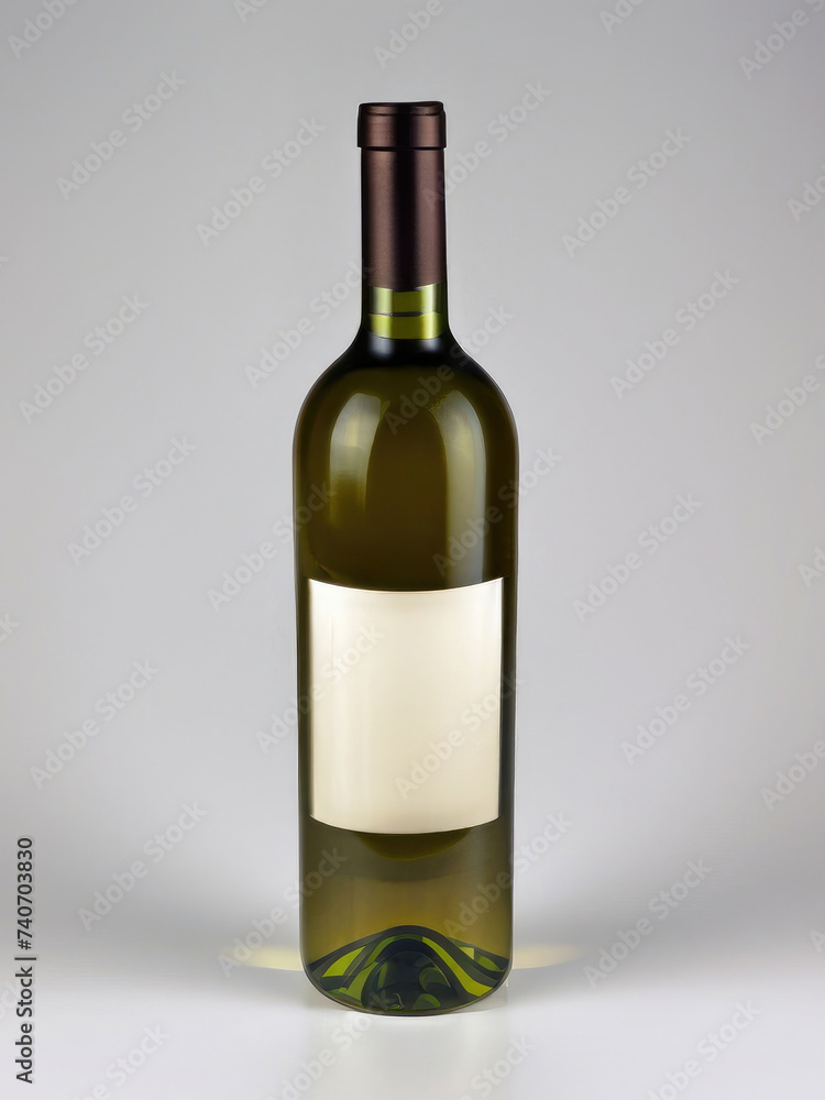 bottle of white wine bottle of white wine