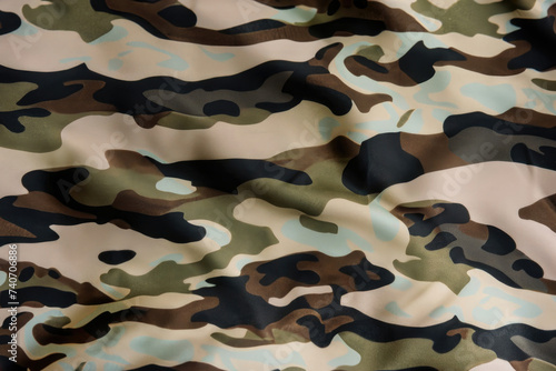 military camouflage pattern photo