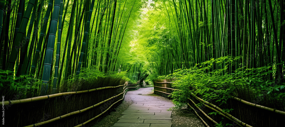 Obraz premium Bamboo forest