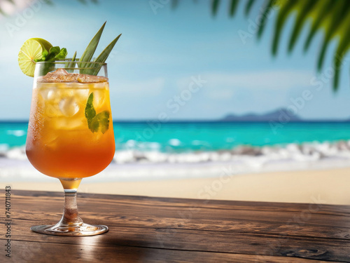 french connection, cocktail on the beach, fresh tropical drink, exotic refreshment, international cocktails