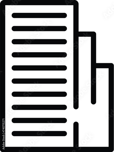 City building icon outline vector. Swiss country skyline. Flag tourism