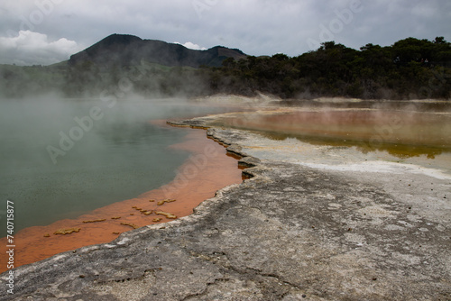 Wai O Tapu volcanic artist's pallet