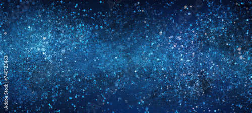 Blue glitter texture sparkling background