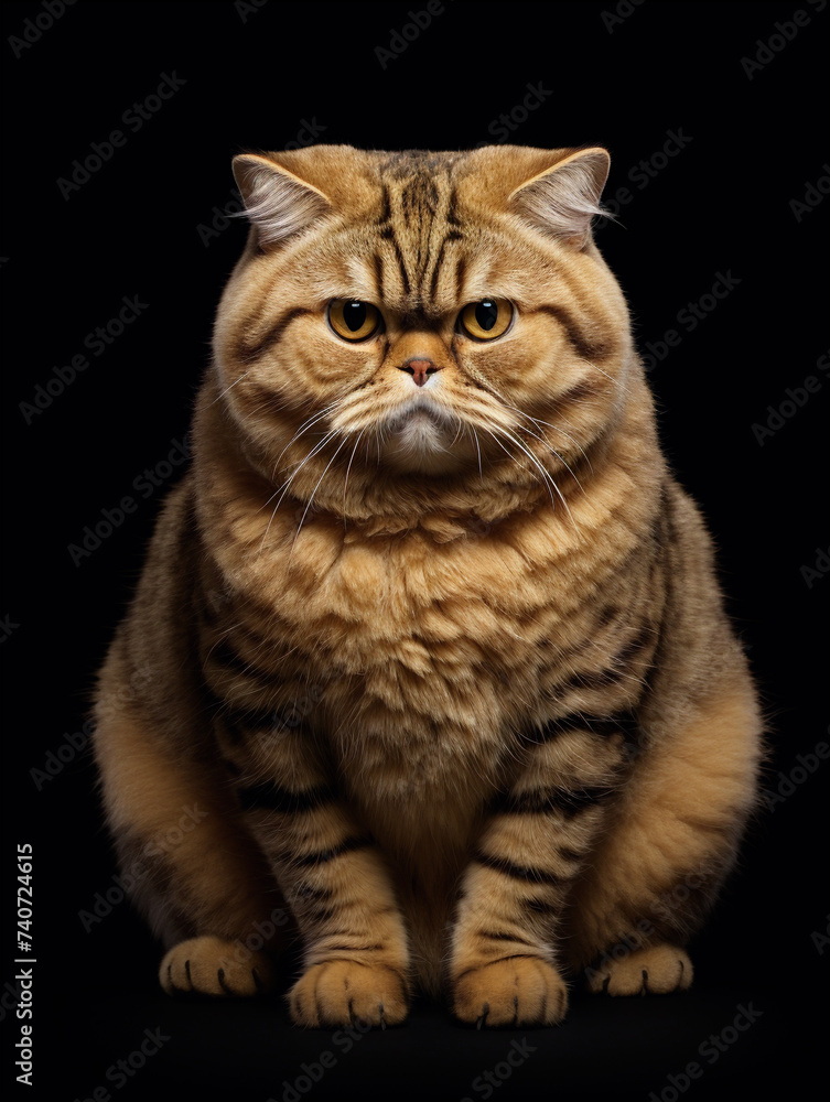 Fototapeta premium Fat cat