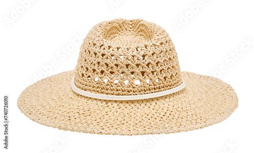 straw hat isolated on PNG