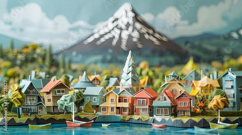 Origami Puerto Varas: Osorno Volcano & Llanquihue Lake