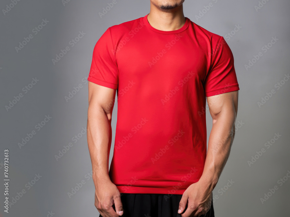 mock-up of a t-shirt, blank template of a shirt mock-up of a t-shirt, blank template of a shirt