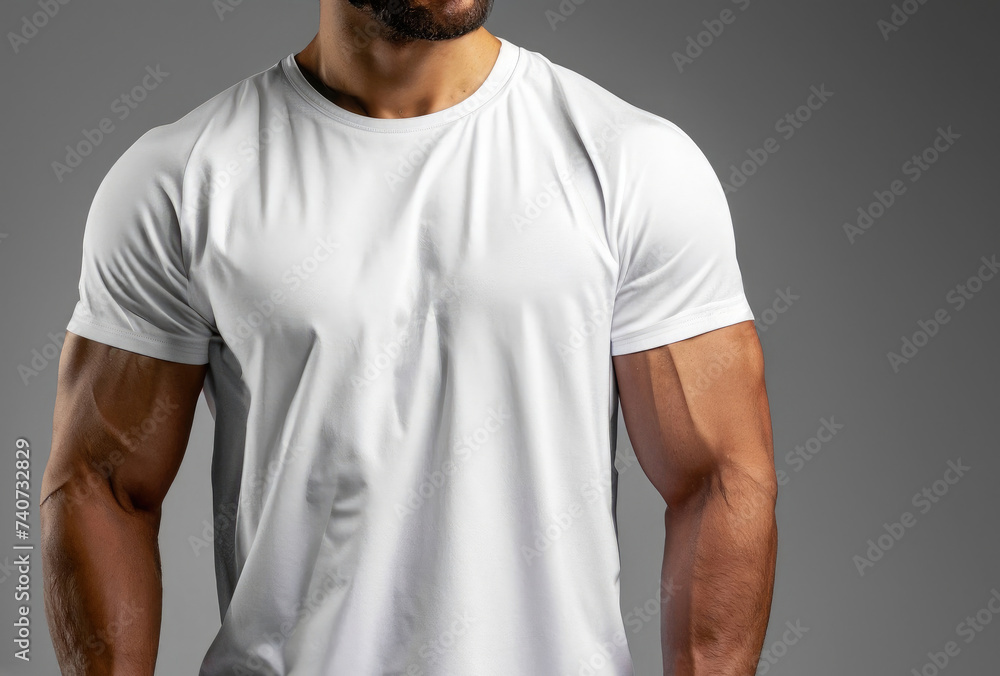 mock-up of a t-shirt, blank template of a shirt, man wearing a white t shirt mock-up of a t-shirt, blank template of a shirt, man wearing a white t shirt