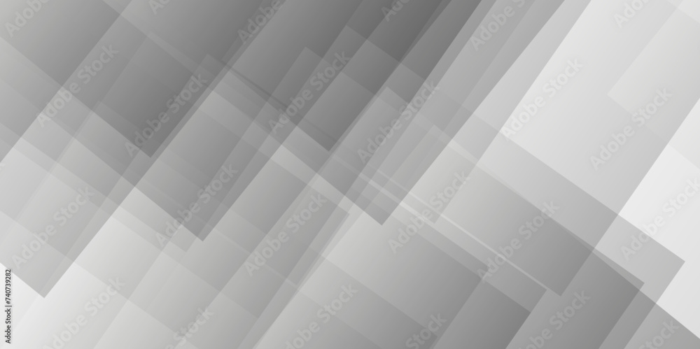 Abstract white and gray background design with layers of textured white transparent material in triangle and squares shapes. White color technology concept geometric line vector background. Abstract white and gray background design with layers of textured white transparent material in triangle and squares shapes. White color technology concept geometric line vector background.