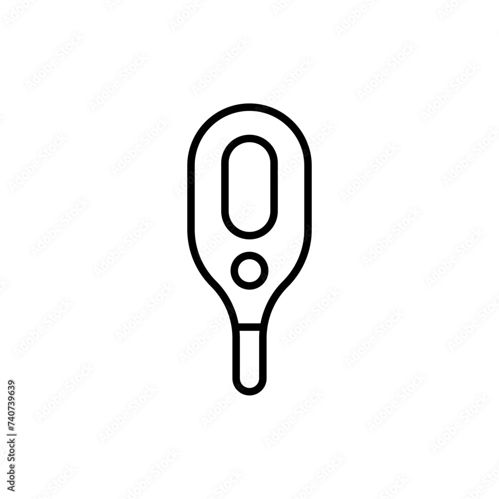 Thermometer outline icons, minimalist vector illustration ,simple transparent graphic element .Isolated on white background Thermometer outline icons, minimalist vector illustration ,simple transparent graphic element .Isolated on white background