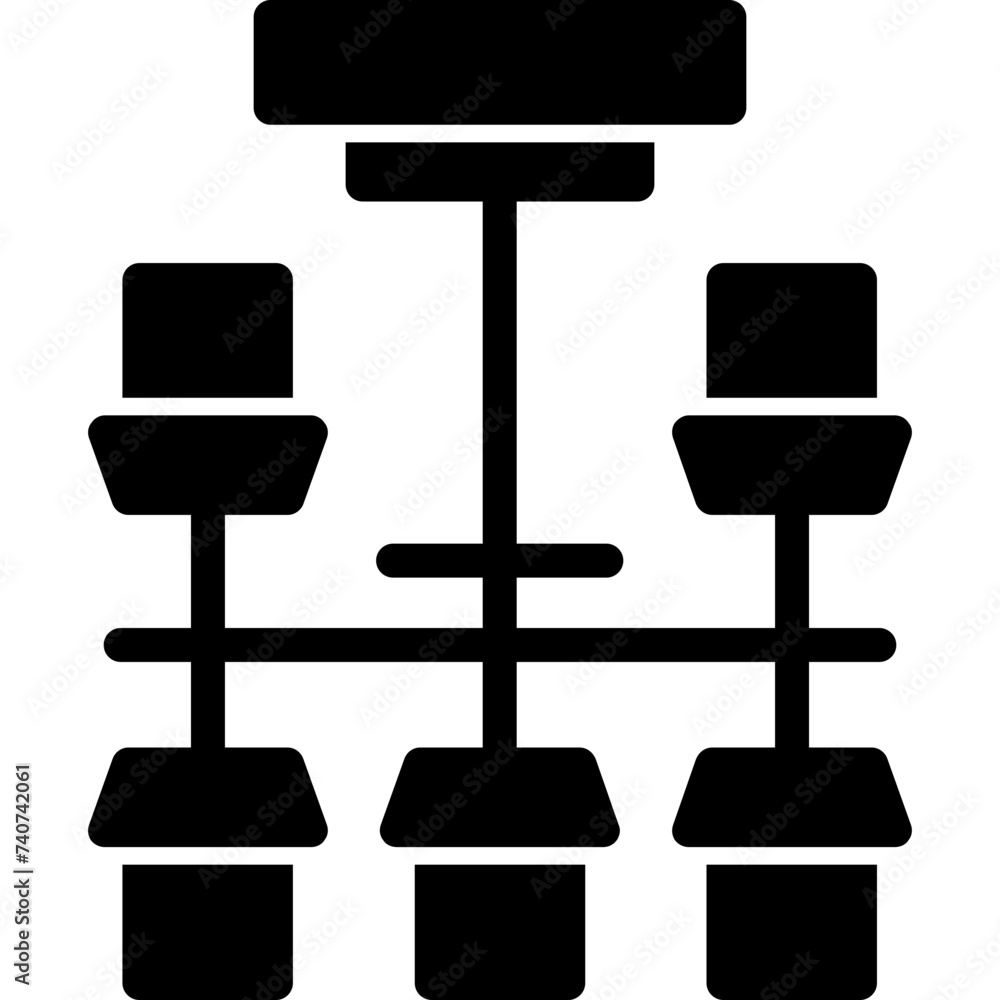 Chandelier Icon Chandelier Icon