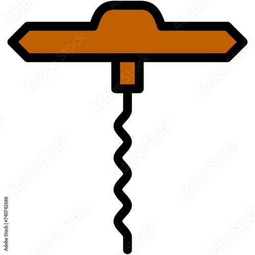 Corkscrew Icon