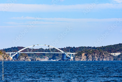 宮城 女川町と出島江島の離島航路
