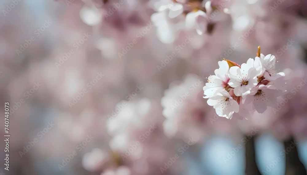 Close-up of Cherry Blossoms in Full Bloom Close-up of Cherry Blossoms in Full Bloom
