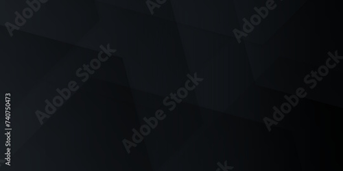 Black and gray polygon square pattern with geometric lines,minimalist background in black tones with luxury geometric stripes,Triangular pattern for your business design.