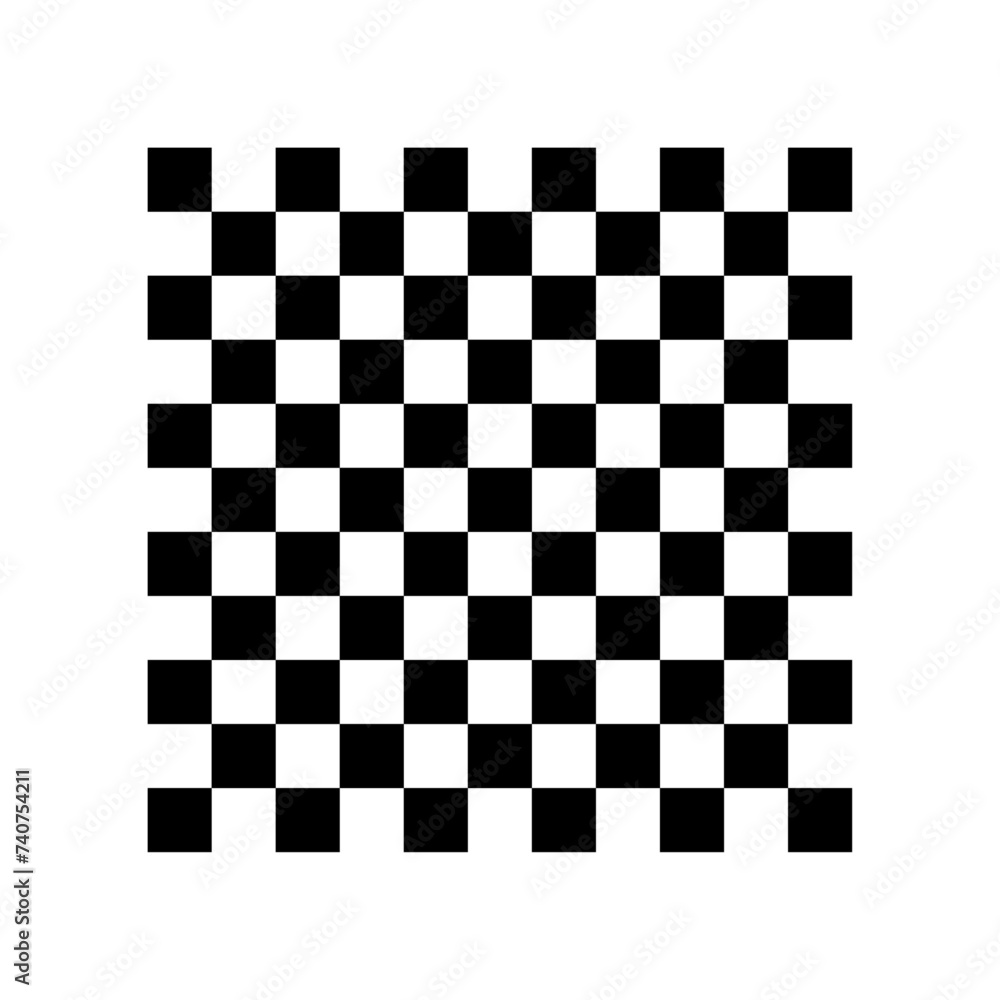 Vector Pattern Stripes Chess Shape Object Vector Pattern Stripes Chess Shape Object