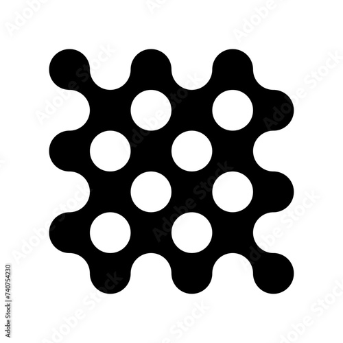 Vector Pattern Stripes Chess Shape Object