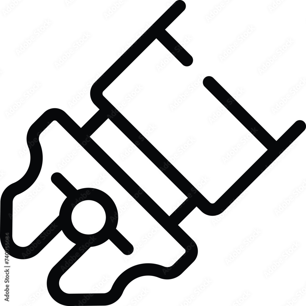 Dip style pen icon outline vector. Antique artistic writing tool. Ink dipping script instrument Dip style pen icon outline vector. Antique artistic writing tool. Ink dipping script instrument