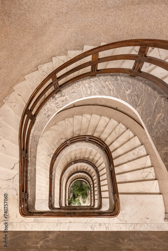 spiral Italian rationalism staircases 