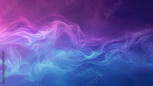Blue, Purple, Cyan Fusion: An Opaque Wallpaper Masterpiece photo