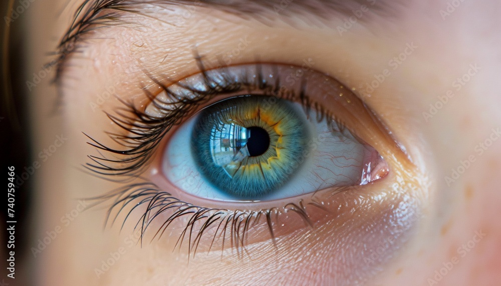 Fototapeta premium Close-up image of eyes