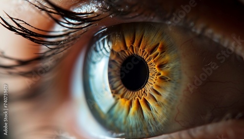 Close-up image of eyes