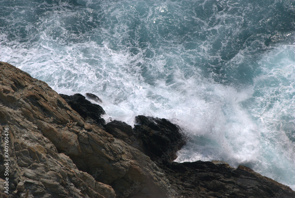 Paisajes marinos,mar embravecido,fuerza de la naturaleza.