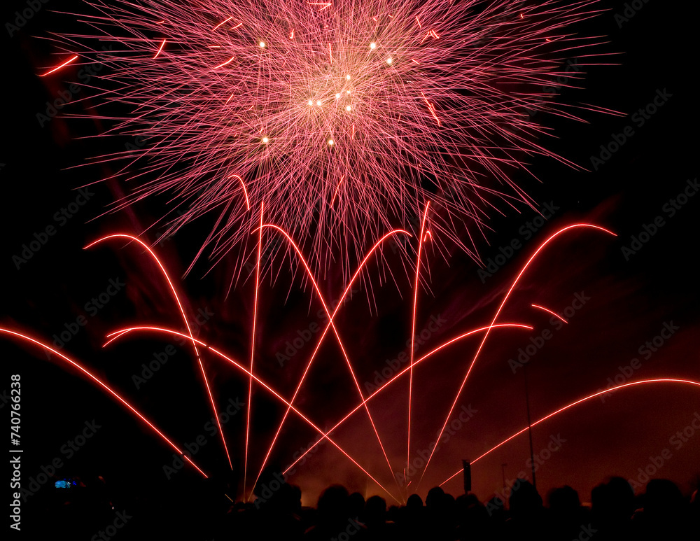 Höhenfeuerwerk
