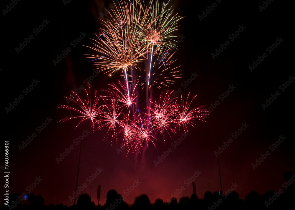 Höhenfeuerwerk
