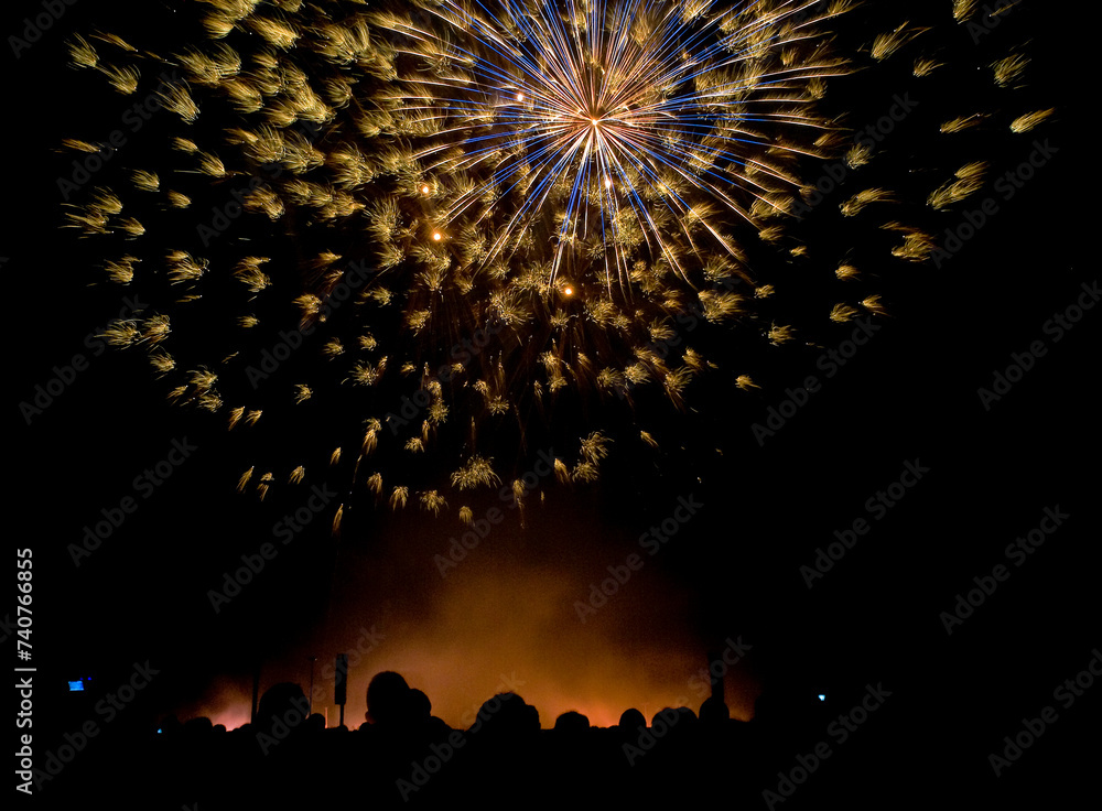 Höhenfeuerwerk