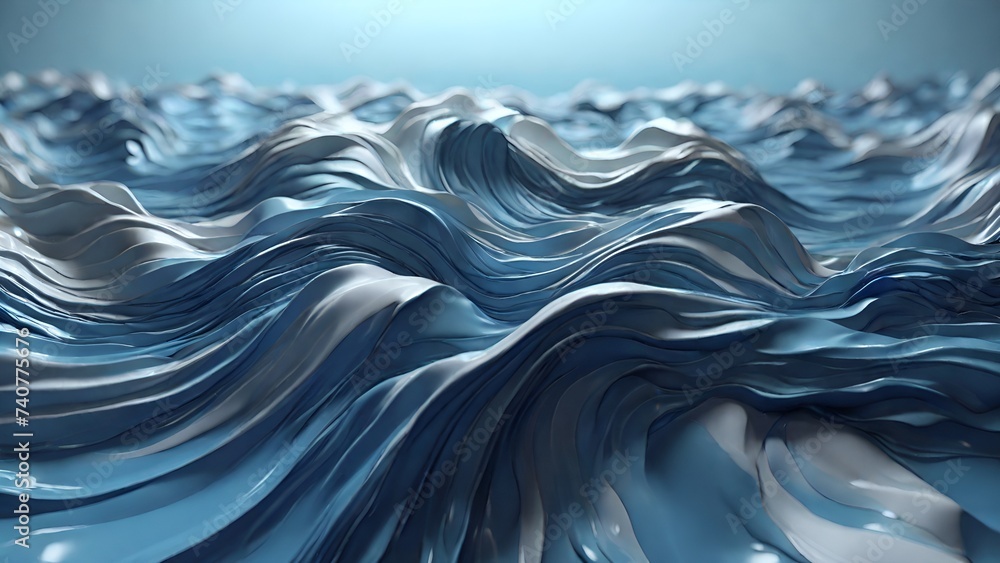 Flow Background Wallpapers cool wallpapers, A liquid flow of sky blue ...