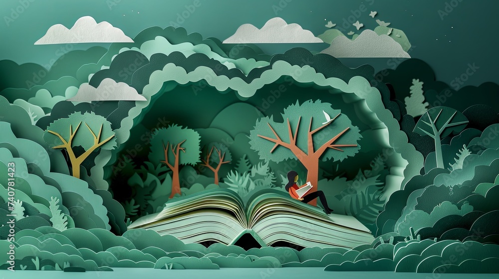 Bookworm's Paradise: Immersive World of Stories

